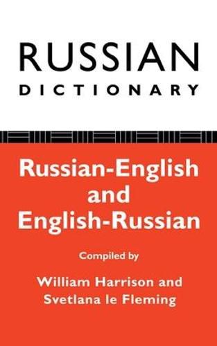 Cover image for Russian Dictionary: Russian-English, English-Russian