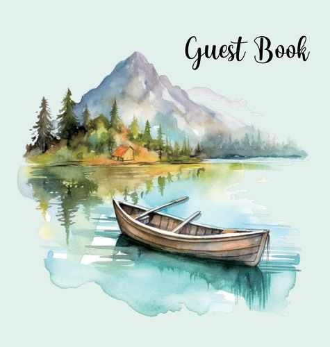 Guest book (hardback), comments book, guest book to sign, vacation home, holiday home, visitors comment book