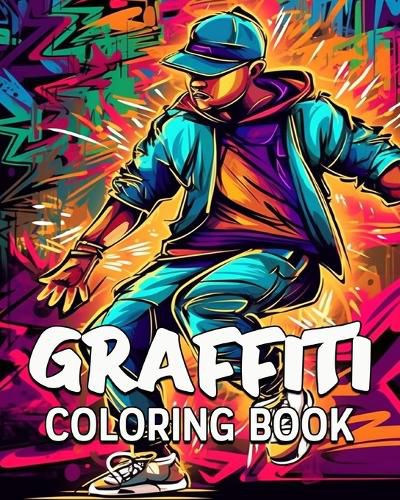 Cover image for Graffiti Coloring Book