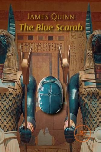 Cover image for THE BLUE SCARAB