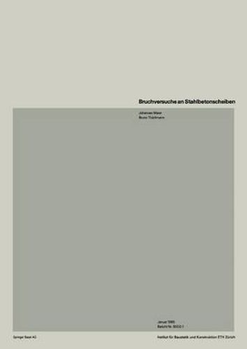 Cover image for Bruchversuche an Stahlbetonscheiben