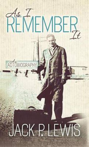 Cover image for As I Remember It