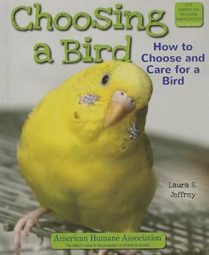 Cover image for Choosing a Bird: How to Choose and Care for a Bird