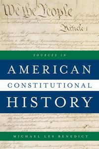 Cover image for Sources in American Constitutional History