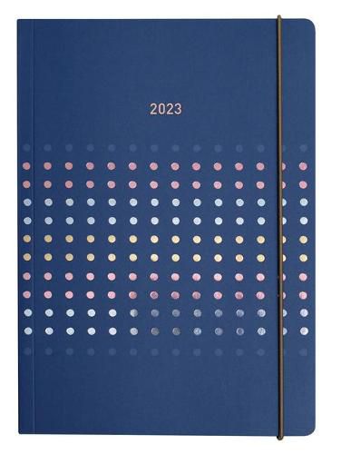 Cover image for 2023 Matilda Myres Blue Weekly Diary
