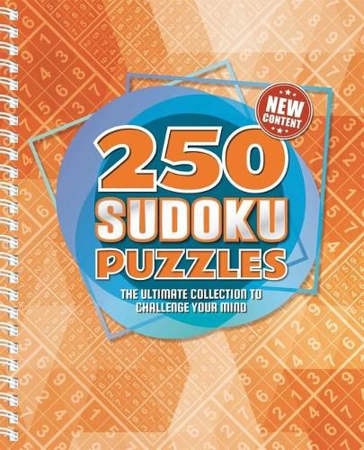 Cover image for 250 Sudoku Puzzles: 250 Easy to Hard Sudoku Puzzles for Adults