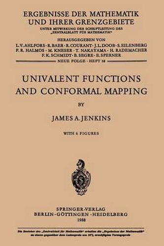 Univalent Functions and Conformal Mapping: Reihe: Moderne Funktionentheorie