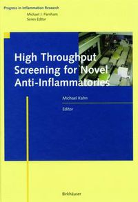 Cover image for High Throughput Screening for Novel Anti-Inflammatories