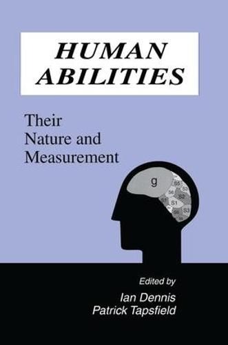 Cover image for Human Abilities: Their Nature and Measurement