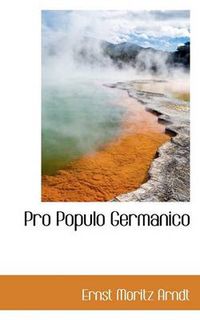 Cover image for Pro Populo Germanico