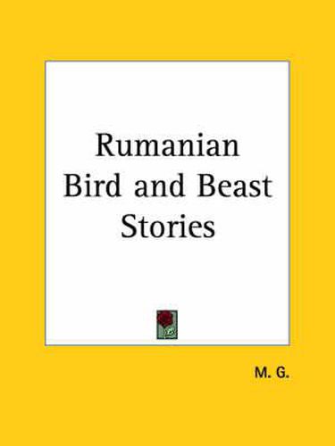 Cover image for Rumanian Bird