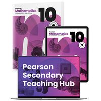 Cover image for Pearson Mathematics 10 Student Book, eBook and Hub