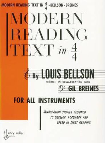 Cover image for Modern Reading Text In 4/4