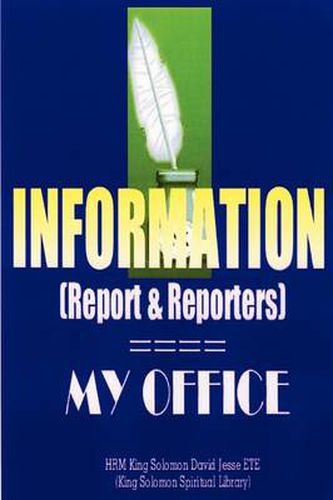 Cover image for INFORMATION (Report and Reporters)