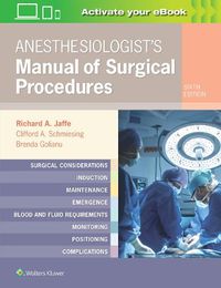 Cover image for Anesthesiologist's Manual of Surgical Procedures