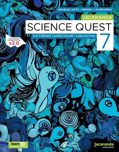 Cover image for Jacaranda Science Quest 7 Victorian Curriculum, 3e learnON and Print