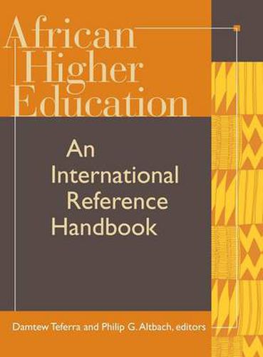 Cover image for African Higher Education: An International Reference Handbook