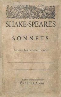 Cover image for Shakespeare's Sonnets Among His Private Friends