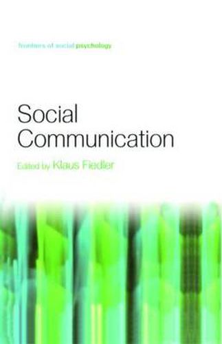 Cover image for Social Communication