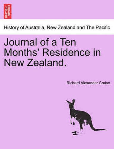 Cover image for Journal of a Ten Months' Residence in New Zealand.