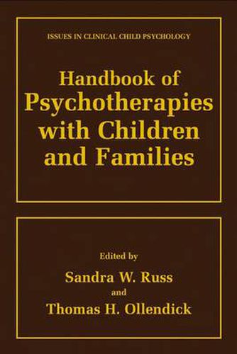 Handbook of Psychotherapies with Children and Families