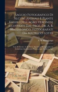 Cover image for Saggio Fotografico Di Alcuni Animali E Piante Fossili Dell'agro Veronese Illustrati Dal Prof. Dr. A. B. Massalongo, Fotografati Da Maurizio Lotze