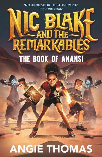 Cover image for Nic Blake and the Remarkables: The Book of Anansi