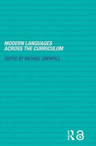 Cover image for Modern Languages Across the Curriculum