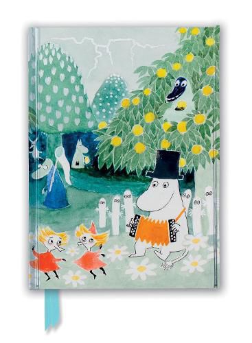 Cover image for Moomin Cover Of Finn Family Moomintroll Foiled Journal 221