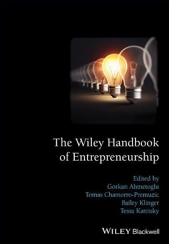 Cover image for The Wiley Handbook of Entrepreneurship
