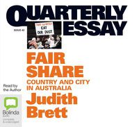 Cover image for Fair Share: Country & city in Australia