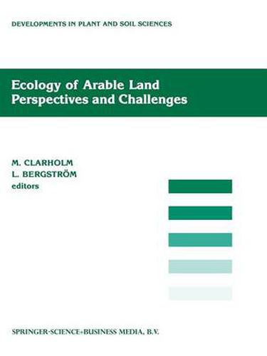 Cover image for Ecology of Arable Land - Perspectives and Challenges