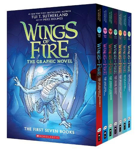 Cover image for Wings of Fire the Graphic Novel - The First Seven Books