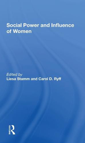 Cover image for Social Power and Influence of Women