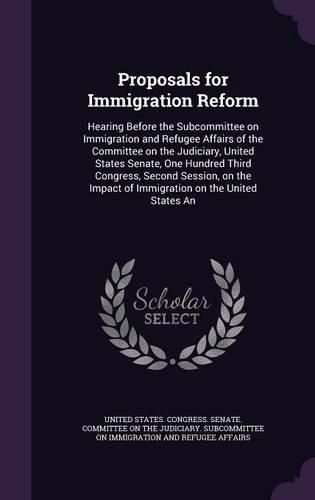 Cover image for Proposals for Immigration Reform