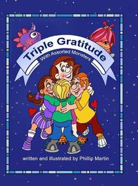 Cover image for Triple Gratitude with Assorted Monsters (glossy cover)