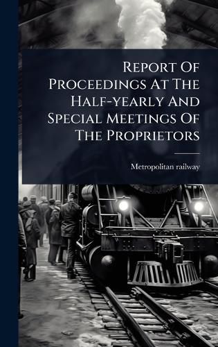 Cover image for Report Of Proceedings At The Half-yearly And Special Meetings Of The Proprietors