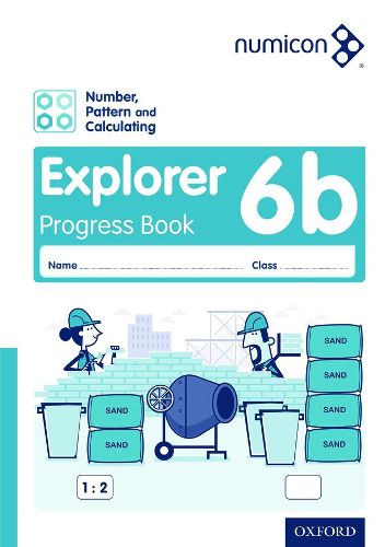 Cover image for Numicon: Number, Pattern and Calculating 6 Explorer Progress Book B (Pack of 30)