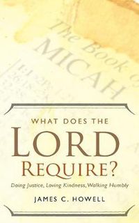 Cover image for What Does the Lord Require?: Doing Justice, Loving Kindness, and Walking Humbly