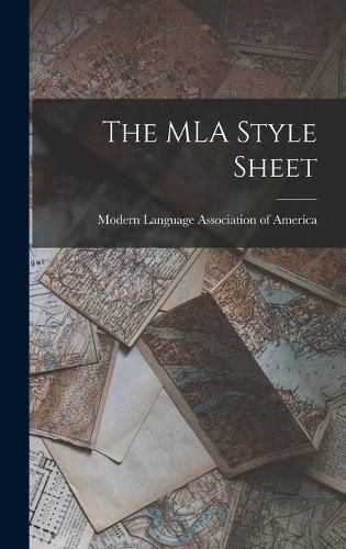 Cover image for The MLA Style Sheet