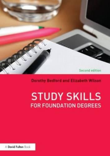 Cover image for Study Skills for Foundation Degrees