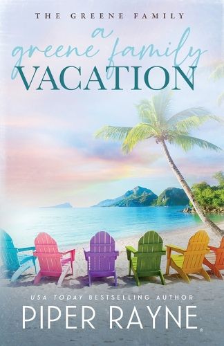Cover image for A Greene Family Vacation (Large Print)