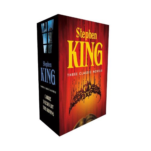 Cover image for Stephen King Three Classic Novels Box Set: Carrie, 'Salem's Lot, The Shining