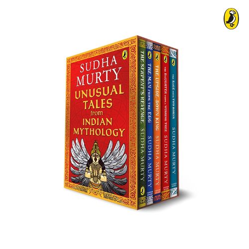 Cover image for Unusual Tales from Indian Mythology: Sudha Murty's bestselling series of Unusual Tales from Indian Mythology| 5 books in 1 boxset