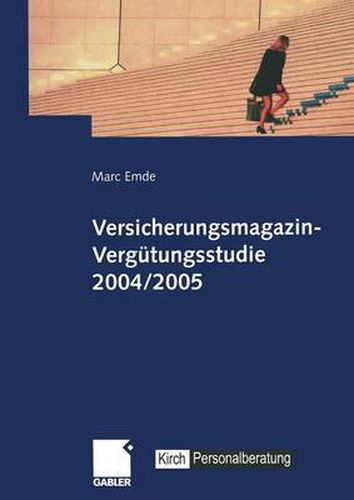 Cover image for Versicherungsmagazin-Vergutungsstudie 2004/2005