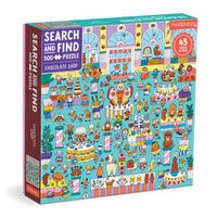 Cover image for Chocolate Shop 500 Piece Search and Find Family Puzzle