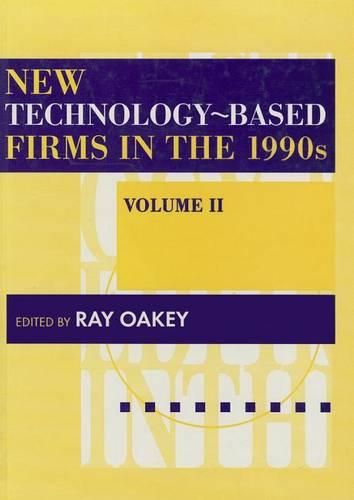 Cover image for New Technology-Based Firms in the 1990s