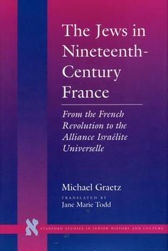 Cover image for The Jews in Nineteenth-Century France: From the French Revolution to the Alliance Israelite Universelle