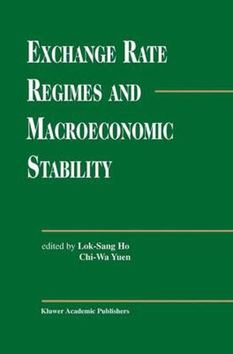 Cover image for Exchange Rate Regimes and Macroeconomic Stability