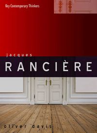Cover image for Jacques Ranciere
